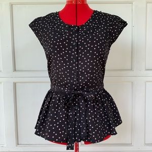 LC Lauren Conrad Peplum Top